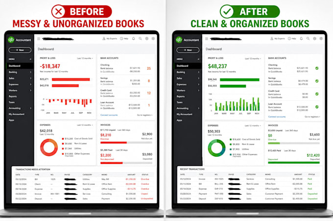 do quickbooks bookkeeping, reconciliation, payroll in quickbooks