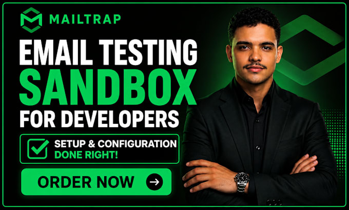 setup mailtrap email testing sandbox for developers