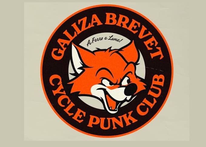 make awesome fox head vintage mascot logo design with your choice