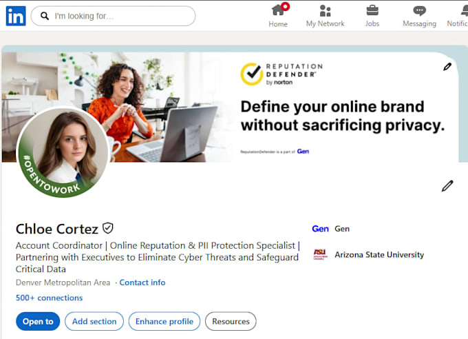 create a linkedin for you
