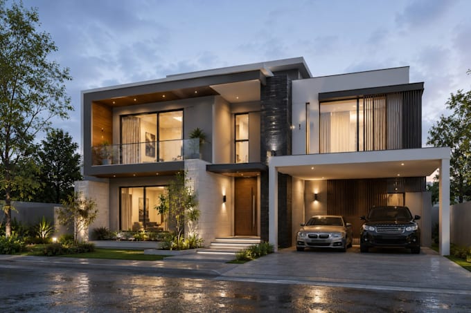 create photorealistic 3d house renders using 3ds max