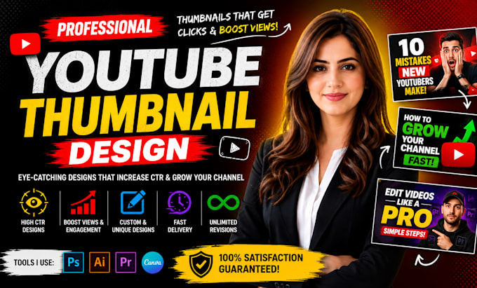 create engaging thumbnails for your youtube channel