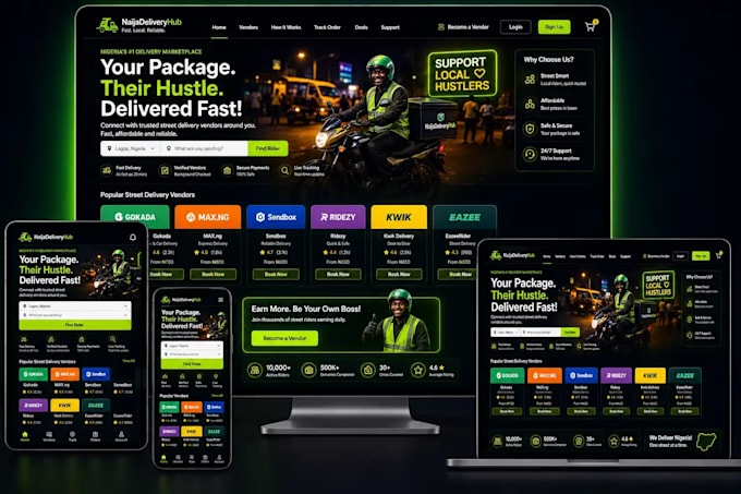 design a responsive website with ai features