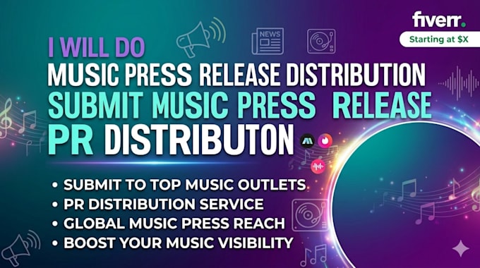 do music press release distribution PR distribution submit music press release