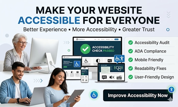 do wordpress site accessibility optimization for ada compliance, wordpress audit