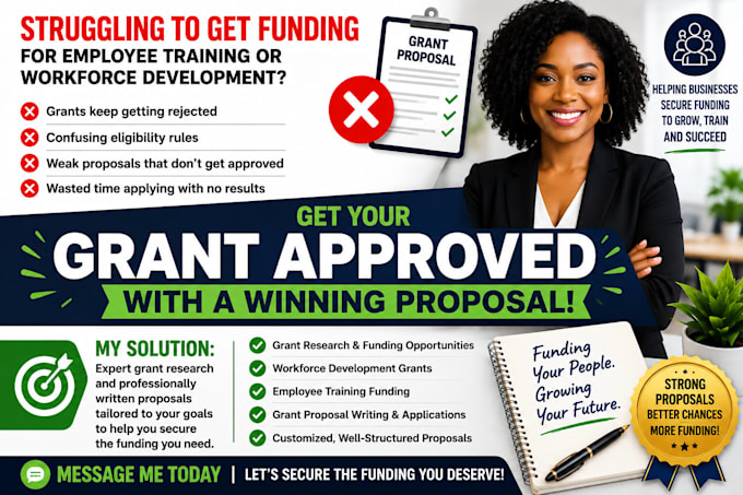 write winning workforce development and employee training grant proposals