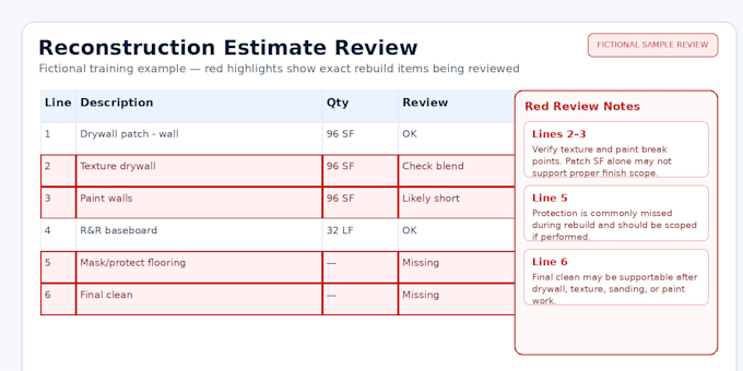 coach you through restoration estimating and xactimate basics