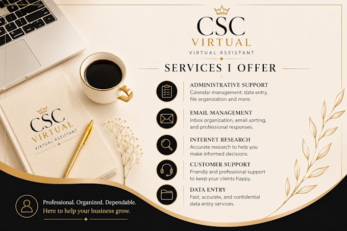 be your virtual assistant for administrative tasks