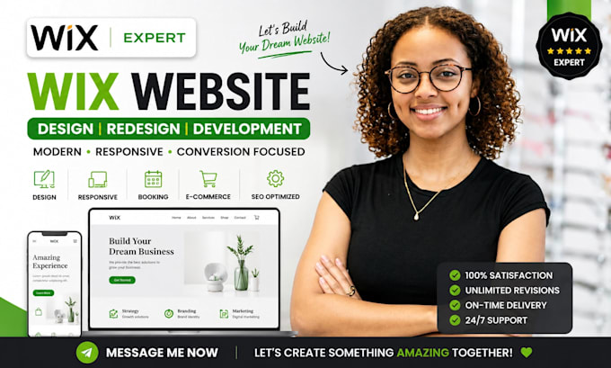 wix website design wix website redesign wix website development wix expert wix