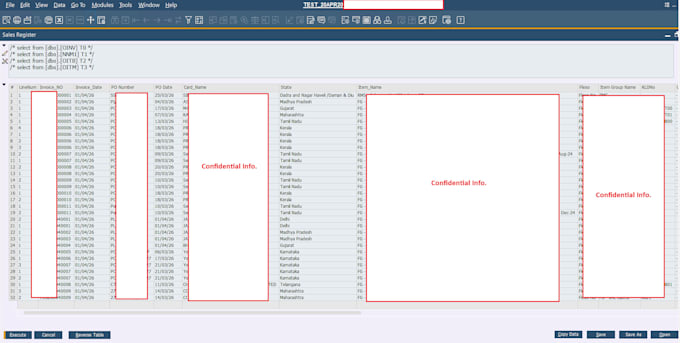 configure sap business one fms, approvals, alerts, dtw and sql hana queries