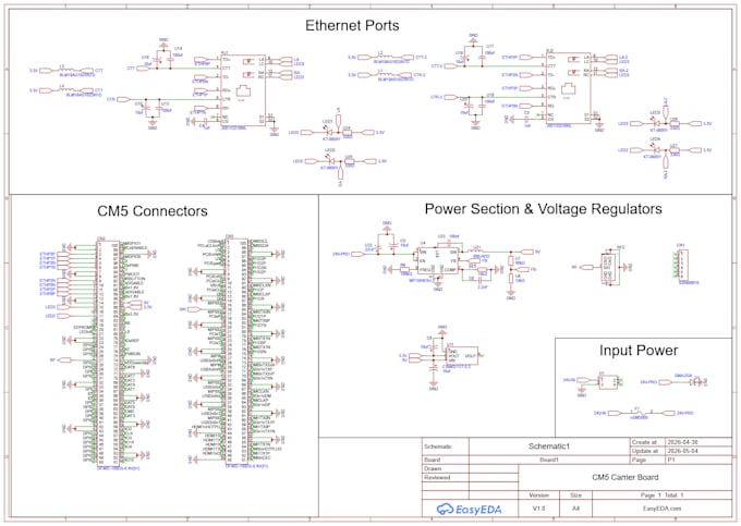 design professional pcb for esp32, stm32, and arduino