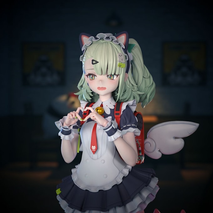 create stylized characters nsfw sfw for 3d printing