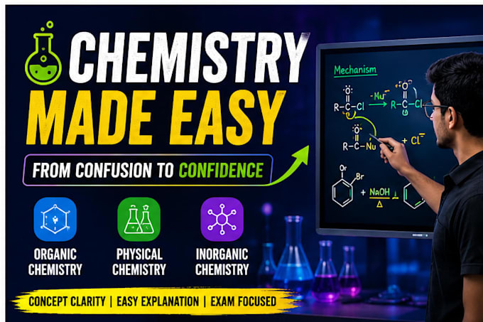 help to solve chemistry problems, are you ready to learn