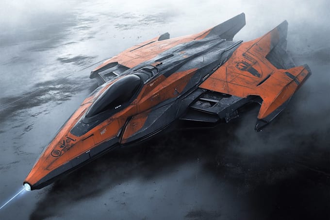 do sci fi spaceship design