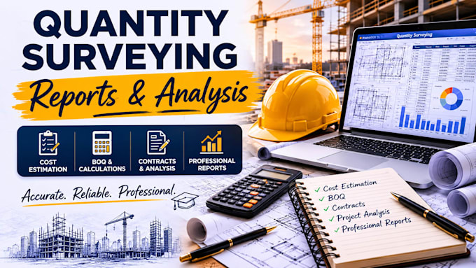 write quantity surveying technical reports