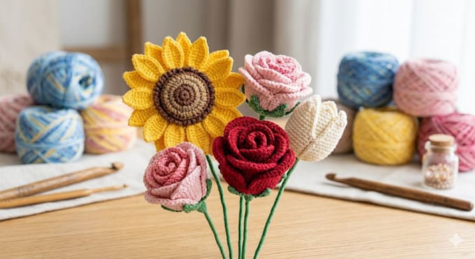 write professional crochet patterns with PDF instruction