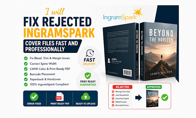 fix low resolution and barcode issues for ingramspark