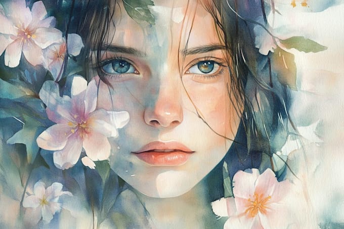 do a watercolor illustration