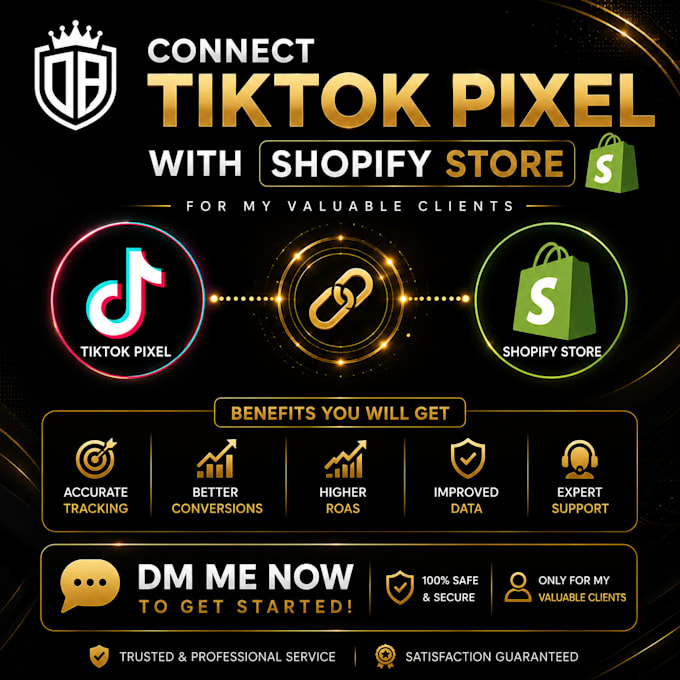 setup tiktok pixel and events tracking professionally