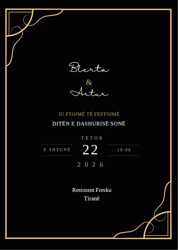 design custom wedding, birthday and event invitations