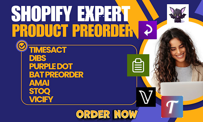 setup shopify preorder timesact dibs purple dot bat pre order amai stoq vicify
