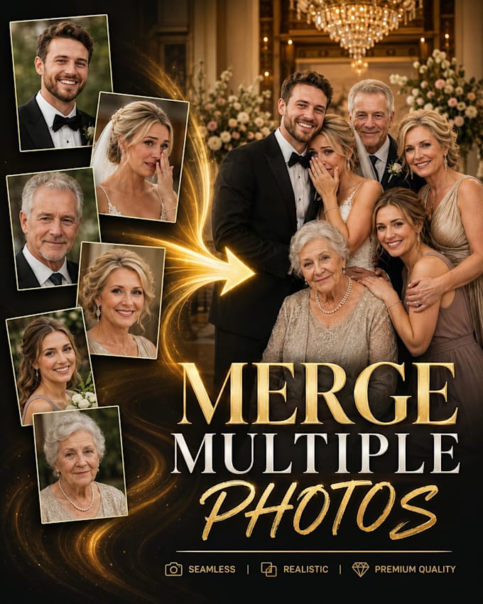 add a person into wedding photos realistically