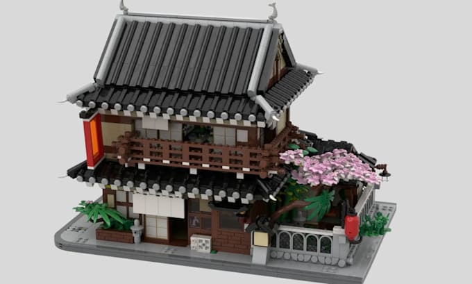 Design custom 3d brick moc models with studio files and pdf building ...
