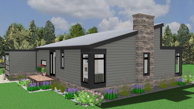 create your deck, porch, and pergola with 3d rendering
