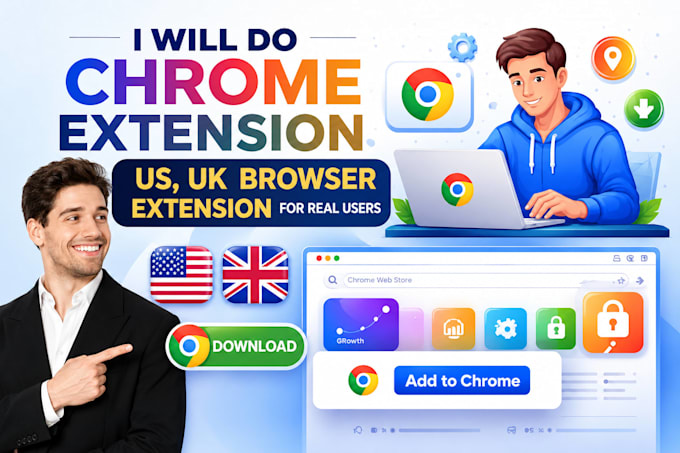 do chrome extension promotion, users chrome download, browser extension users