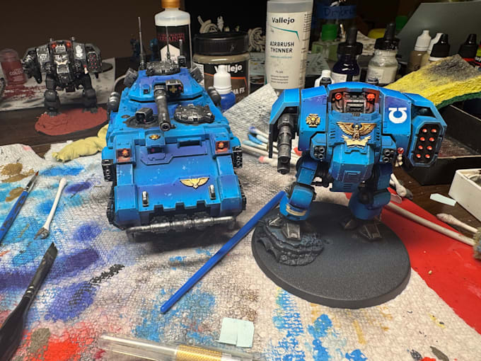 for the emperor paint your warhammer minis