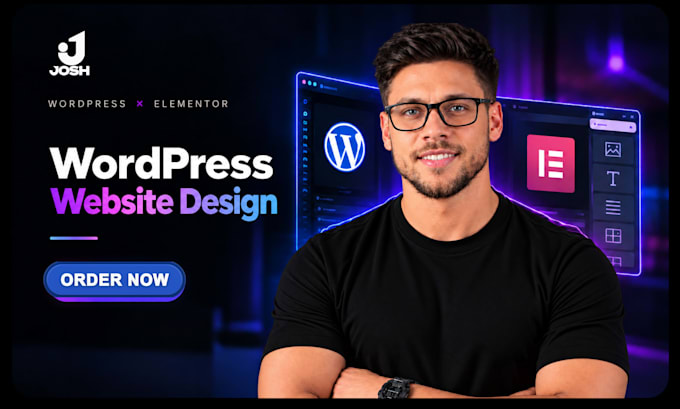 design wordpress website, redesign wordpress website with elementor pro