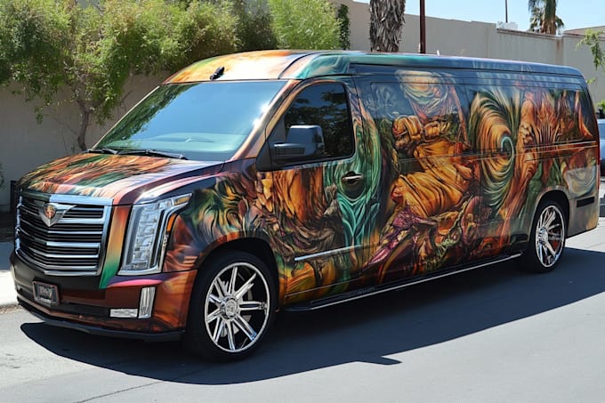 car wrap, van wrap any vehicle wrap