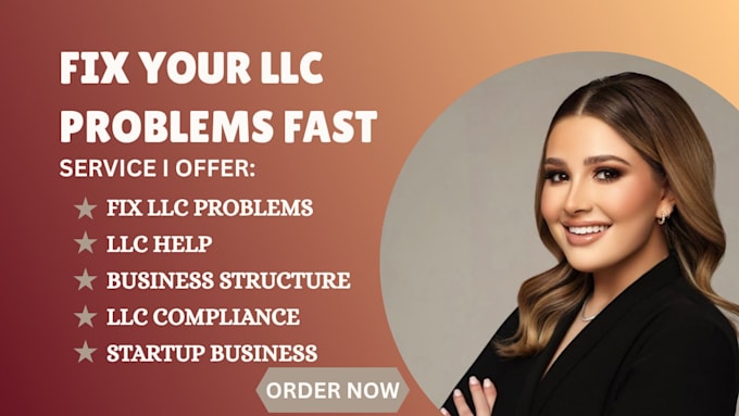 fix llc setup issues, compliance mistakes, and business structure problems