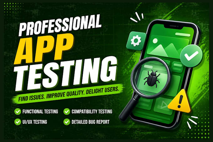 provide 12 testers, 20, 25 testers for android app testing for real feedback