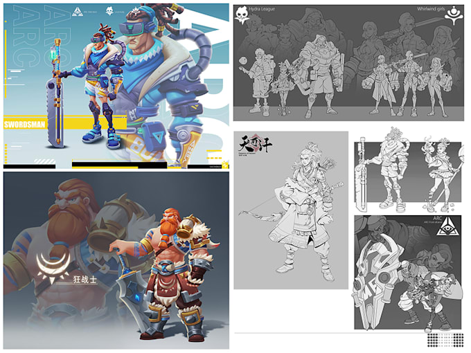 game art design graphic design illustration