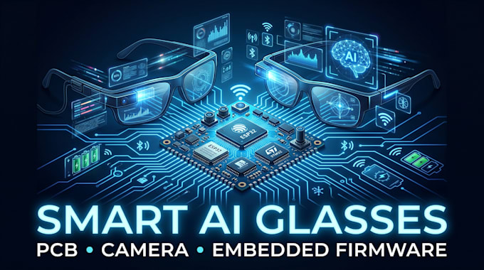 design ai glasses pcb camera integration embedded firmware