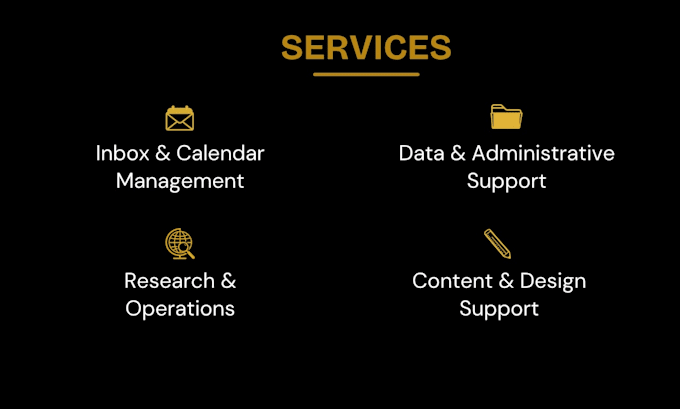be your executive virtual assistant for any day to day tasks