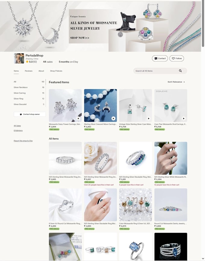 setup and optimize your etsy shop professionally