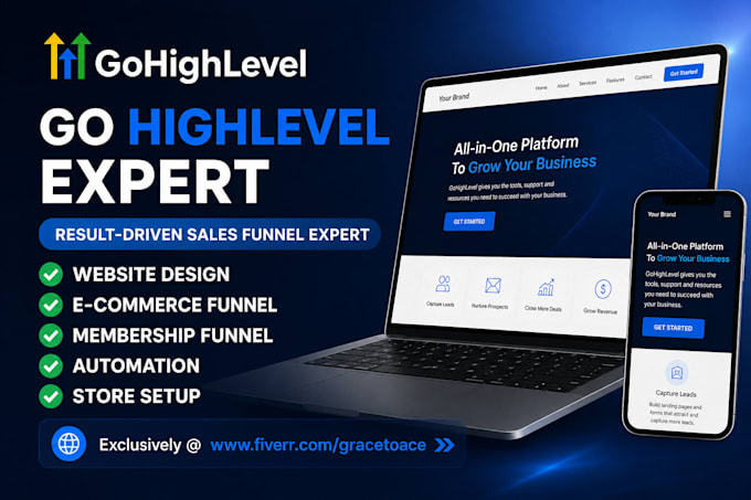 be your go high level expert for gohighlevel websites, funnel, workflow