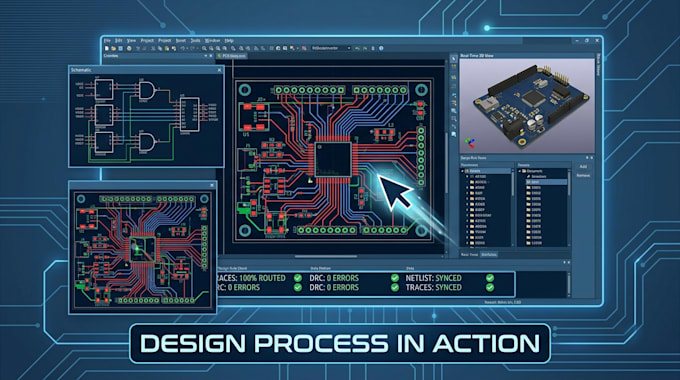 design advanced smartpatch pcb with embedded hardware