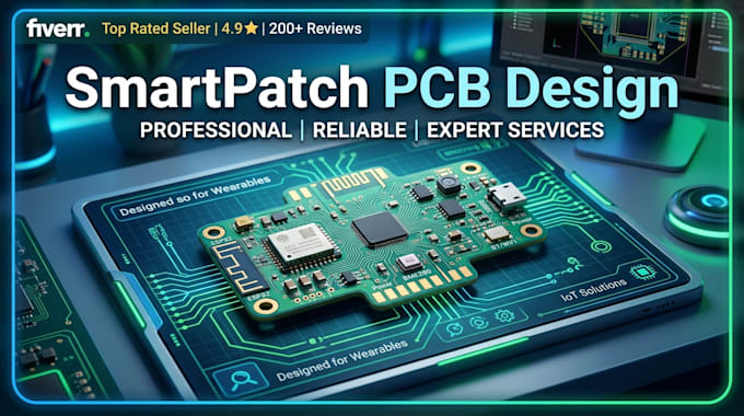 create smartpatch pcb design and embedded system solutions