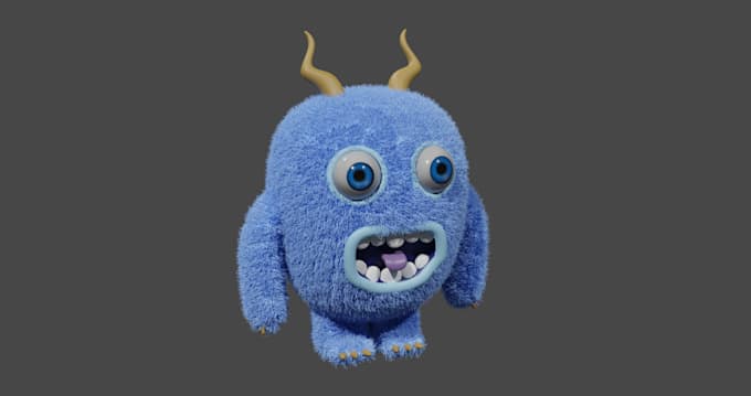 create 3d monsters robots and stylized characters for roblox