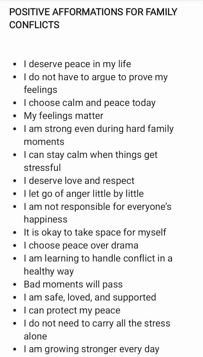 write affirmations personalized to your situation