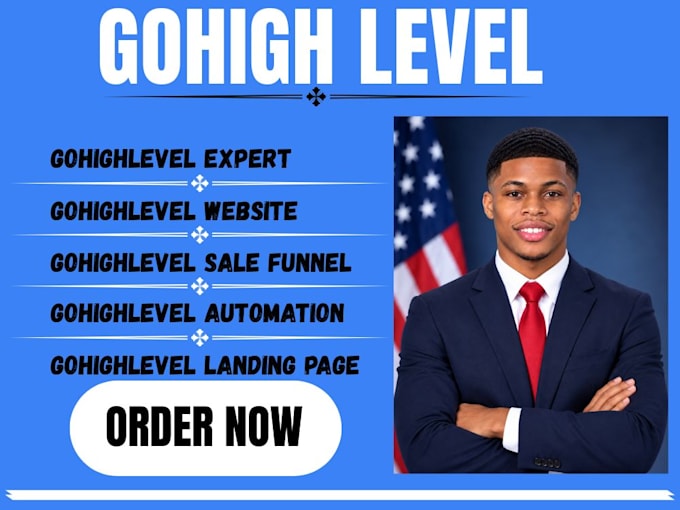 gohighlevel landing page gohighlevel sale funnel website