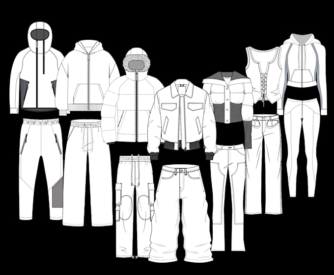 create professional clothing mockups
