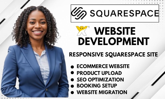do squarespace website development, build squarespace site design wix redesign