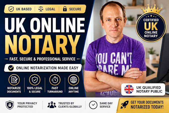 provide fast and secure UK online notary and notarization services