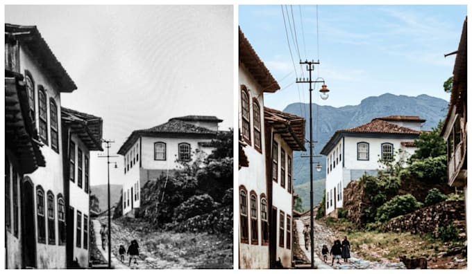 restore and colorize old photos
