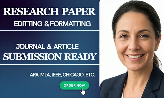 proofread and edit your research paper, scientific paper for journal submission