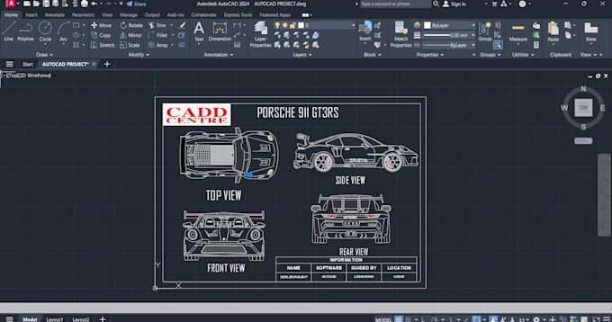 create autocad designs for engineering projects